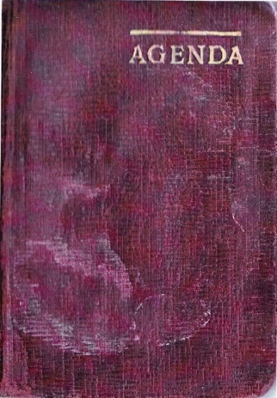 Agenda du Lilet 1923 <p>Couverture</p>© Essaillon